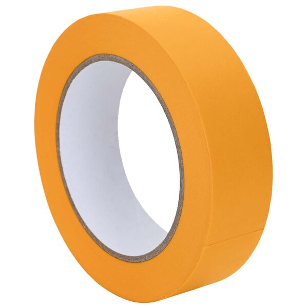 vidaXL Painter Masking Tapes 12 pcs Yellow 30mm x 50m Paper