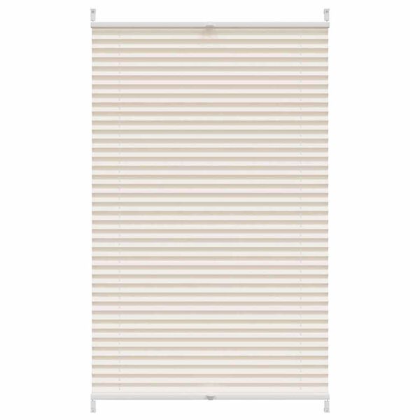 vidaXL Plisse Blind 90x150cm Cream