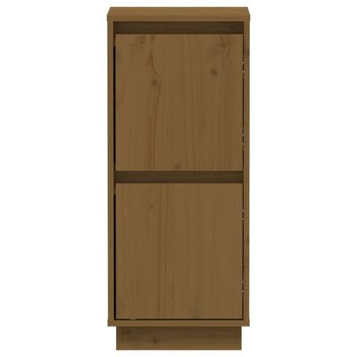 vidaXL Sideboard Honey Brown 31.5x34x75 cm Solid Wood Pine