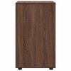 vidaXL Storage Cabinet Brown Oak 40 x 48 x 81 cm Engineered Wood