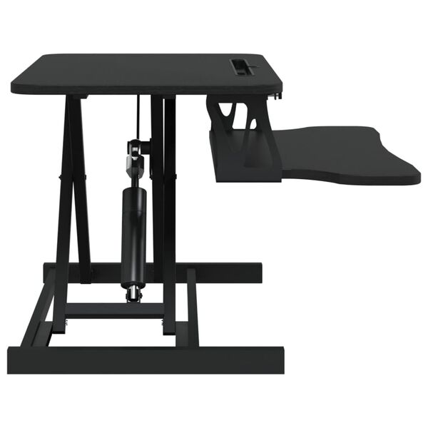 vidaXL Adjustable Workstation 60x40x(13-41.5) cm Steel and Engineered Wood