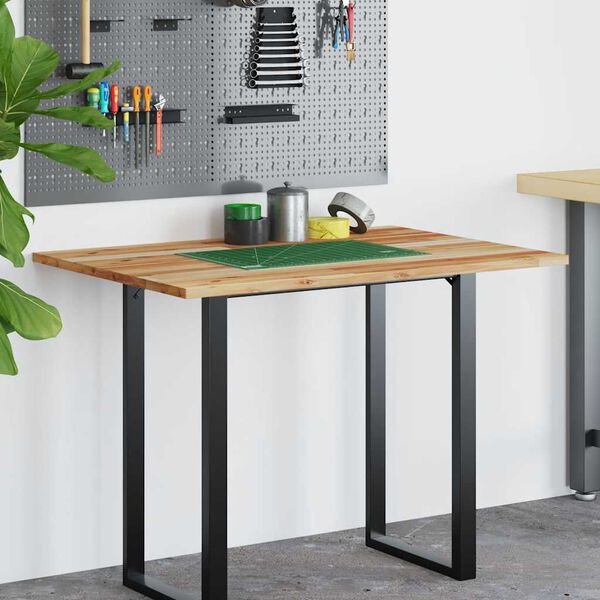 vidaXL Desk Top Oil Finished 120x70x2 cm Solid Wood Acacia