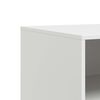 vidaXL TV Cabinet White 67x39x44 cm Steel