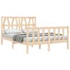 vidaXL Bed Frame without Mattress 120x200 cm Solid Wood Pine