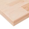 vidaXL Shelf Board 40x20x2.5 cm Untreated Solid Wood Oak