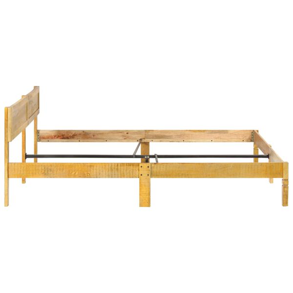 vidaXL Bed Frame without Mattress Solid Mango Wood 180 cm