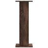 vidaXL Speaker Stands 2 pcs Brown Oak 30x30x80 cm Engineered Wood
