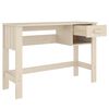 vidaXL Desk HAMAR Honey Brown 110x40x75 cm Solid Wood Pine