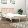 vidaXL Bed Frame without Mattress 120x200 cm Solid Wood Pine