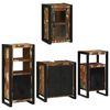 vidaXL Bathroom Furniture Set 4 pcs Multicolour Solid Reclaimed Wood
