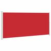 vidaXL Patio Retractable Side Awning 220x500 cm Red