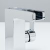 SCHÜTTE LED Basin Mixer Tap with Waterfall Spout ORINOCO Chrome