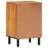 vidaXL Bathroom Cabinet 38x33x58 cm Solid Wood Acacia