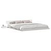 vidaXL Bed Frame White 200 x 200 cm Wood