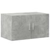 vidaXL Storage Cabinet Concrete Grey 70x42.5x225 cm Engineered Wood