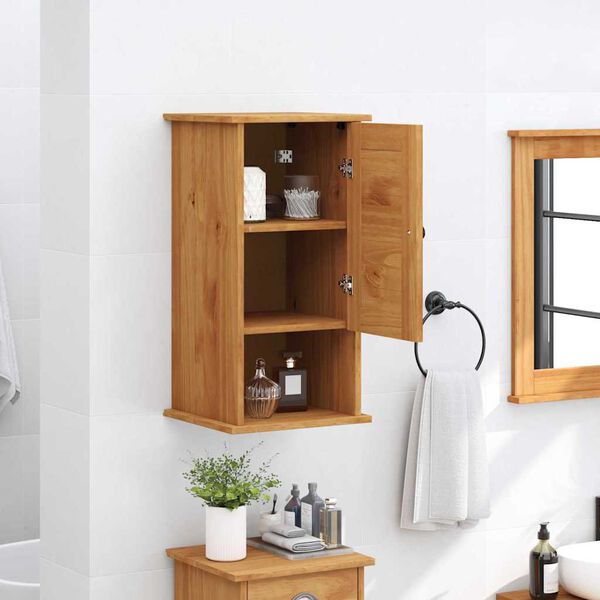 vidaXL Bathroom Cabinet VIGO Brown and Honey Brown 37 x 34 x 71.5 cm