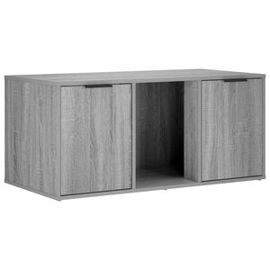 vidaXL Cat Crate Furniture Grey Sonoma 100 x 49 x 45 cm