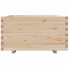 vidaXL Garden Planter 90x90x49.5 cm Solid Wood Pine