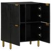 vidaXL Sideboard Black 60x33x75 cm Engineered Wood
