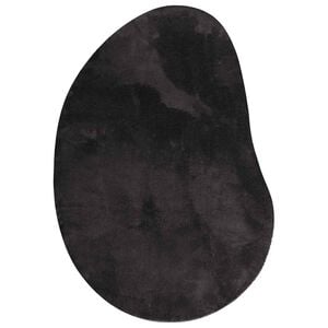vidaXL Carpet HUARTE Black 80 x 150 cm Polyester