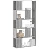 vidaXL Bookcase 5-Tier Grey Sonoma 80.5x23.5x162.5 cm Engineered Wood