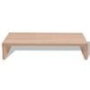 vidaXL Monitor Stand Engineered Wood 60x23.5x12 cm Beige