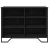 vidaXL Sideboard Black 101x35.5x74.5 cm Engineered Wood