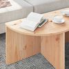 vidaXL Coffee Table 2 pcs Natural Solid pine wood