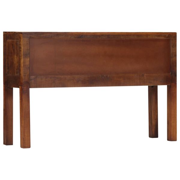 vidaXL Sideboard 118x30x75 cm Solid Mango Wood