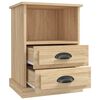 vidaXL Bedside Cabinet Sonoma Oak 43x36x60 cm