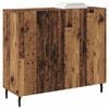 vidaXL Sideboard Old Wood 90 x 34 x 80 cm Engineered Wood