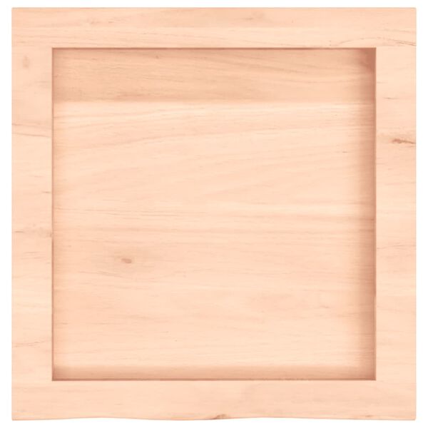vidaXL Bathroom Countertop 40x40x(2-4) cm Untreated Solid Wood