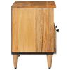 vidaXL TV Cabinet with Drawer Natural 70 x 33 x 46 cm Solid Mango Wood