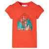 Kids' T-shirt Dark Orange 92