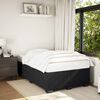 vidaXL Bed Frame without Mattress Black&nbsp;Double Velvet