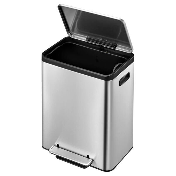 EKO Pedal Bin EcoCasa 30 L Matte Silver