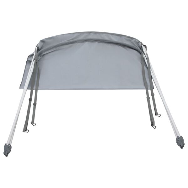 Intex Boat Canopy Grey 160x142 cm Oxford Fabric