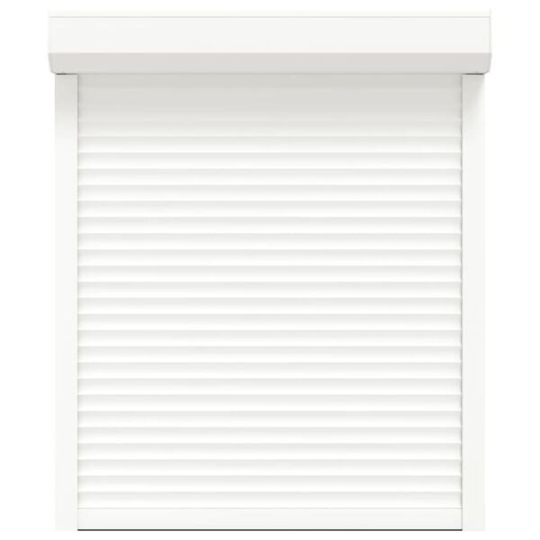 vidaXL Roller Shutter Aluminium 100x120 cm White