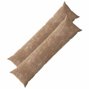 vidaXL Cushion Cover 2 pcs HEERLEN Brown 40 x 145 cm Chenille Fabric