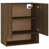 vidaXL Wall Cabinet Brown Oak 60x31x70 cm Engineered Wood