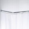RIDDER Universal Corner Shower Curtain Rod 90x90x2.5 cm