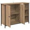 vidaXL Sideboard Artisan Oak 100 x 33 x 75 cm Engineered Wood