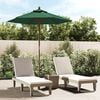 vidaXL Garden Parasol with Wooden Pole Green 196x231 cm