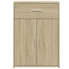vidaXL Sideboards 2 pcs Sonoma Oak 60x30x84 cm Engineered Wood