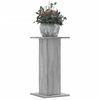 vidaXL Plant Stands 2 pcs Grey Sonoma 30x30x60 cm Engineered Wood