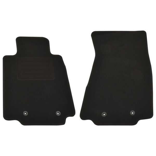 vidaXL 2 Piece Car Mat Set for Nissan 370 Z