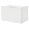 vidaXL Cat House Gloss White 85 x 55 x 50 cm Engineered Wood