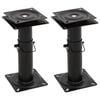 vidaXL 2 pcs Boat Seat Pedestals with 360&deg; Seat Swivel Adjustable Steel