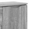 vidaXL Sideboard Grey Sonoma 100 x 30 x 65.6 Engineered Wood