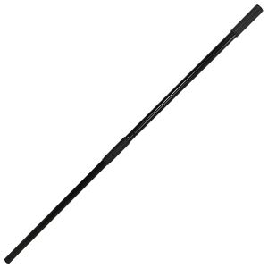 vidaXL Pitchfork Handle &Oslash;3,5x127,5 cm Black Steel